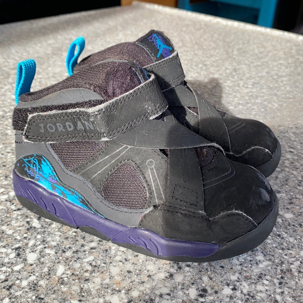 Air Jordan Retro 8 Aqua kids size 7Y